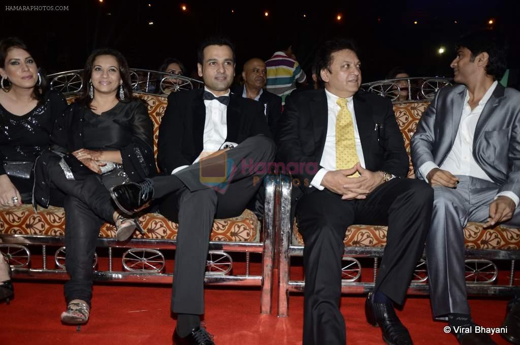 Rohit Roy, Manasi Joshi Roy at ITA Awards red carpet in Mumbai on 4th Nov 2012