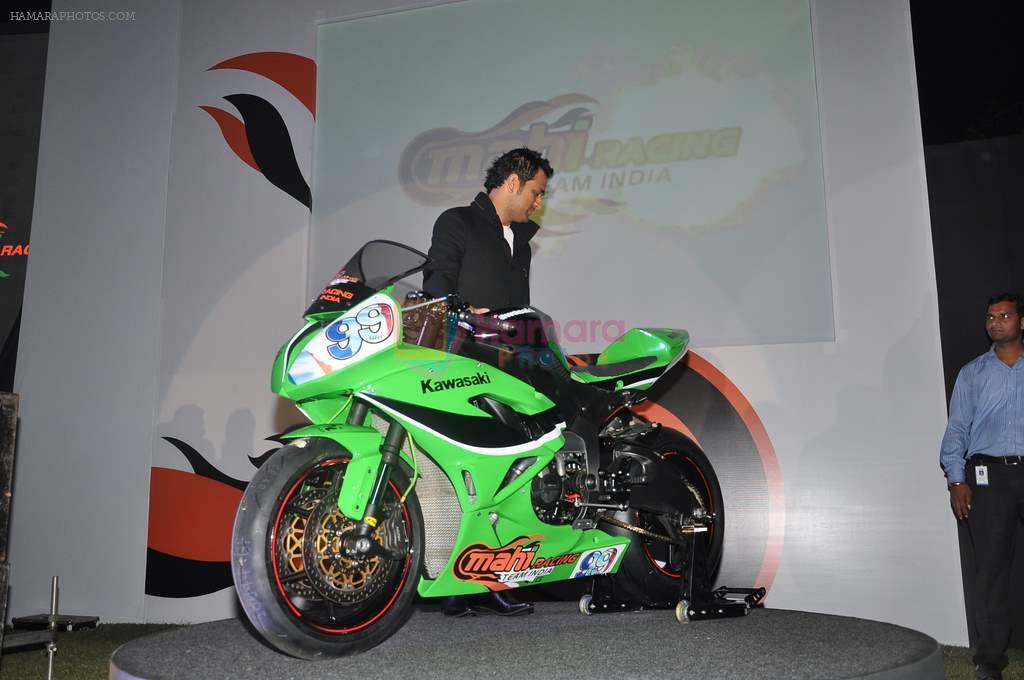Mahendra Singh Dhoni at Mahi Racing launch in Taj Land's End, Mumbai on 7th Nov 2012