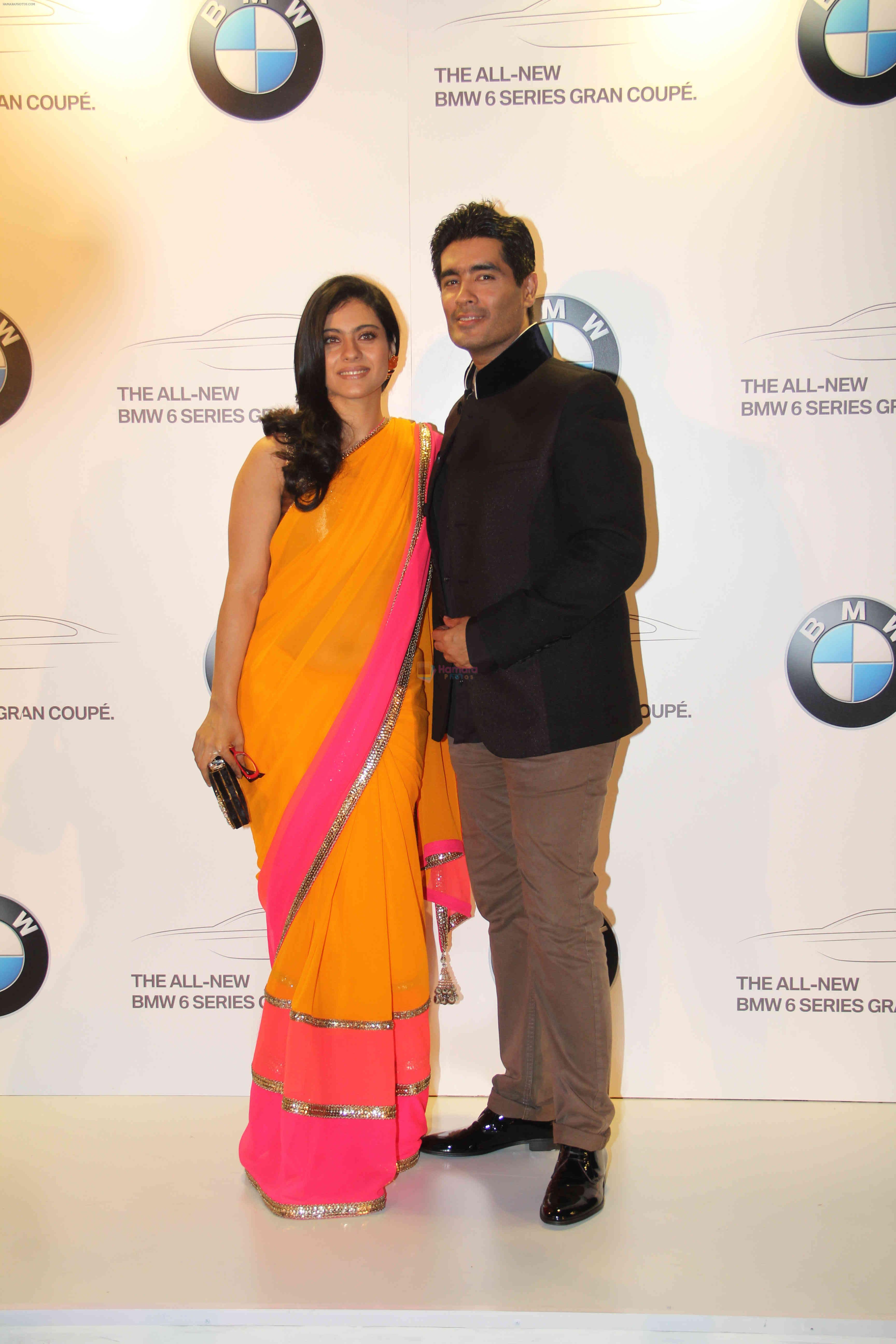 Kajol, Manish Malhotra at Manish Malhotra's Fashion show for BMW 6 series Gran Coupe launch