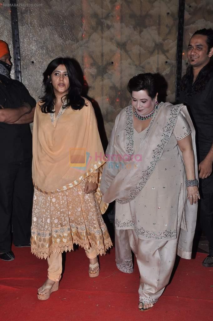 Ekta Kapoor, Shobha Kapoor at Kiran Bawa's Diwali Bash on 12th Nov 2012