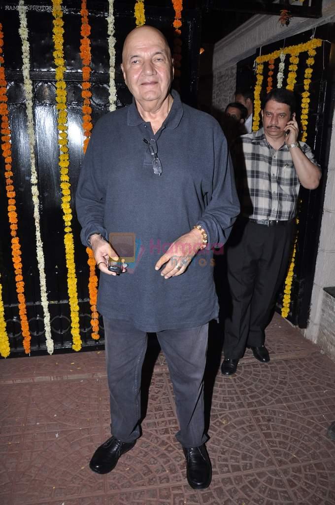 Prem Chopra at Ekta Kapoor's Diwali bash in Mumbai on 14th Nov 2012