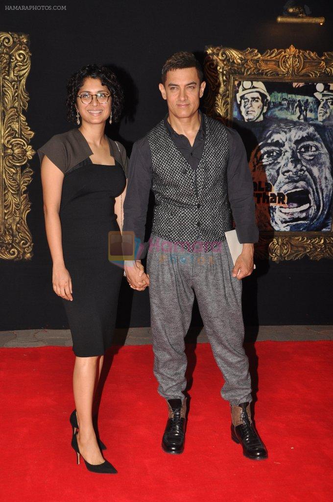 Aamir Khan, Kiran Rao at the Premiere of Jab Tak Hai Jaan in Yashraj Studio, Mumbai on 16th Nov 2012