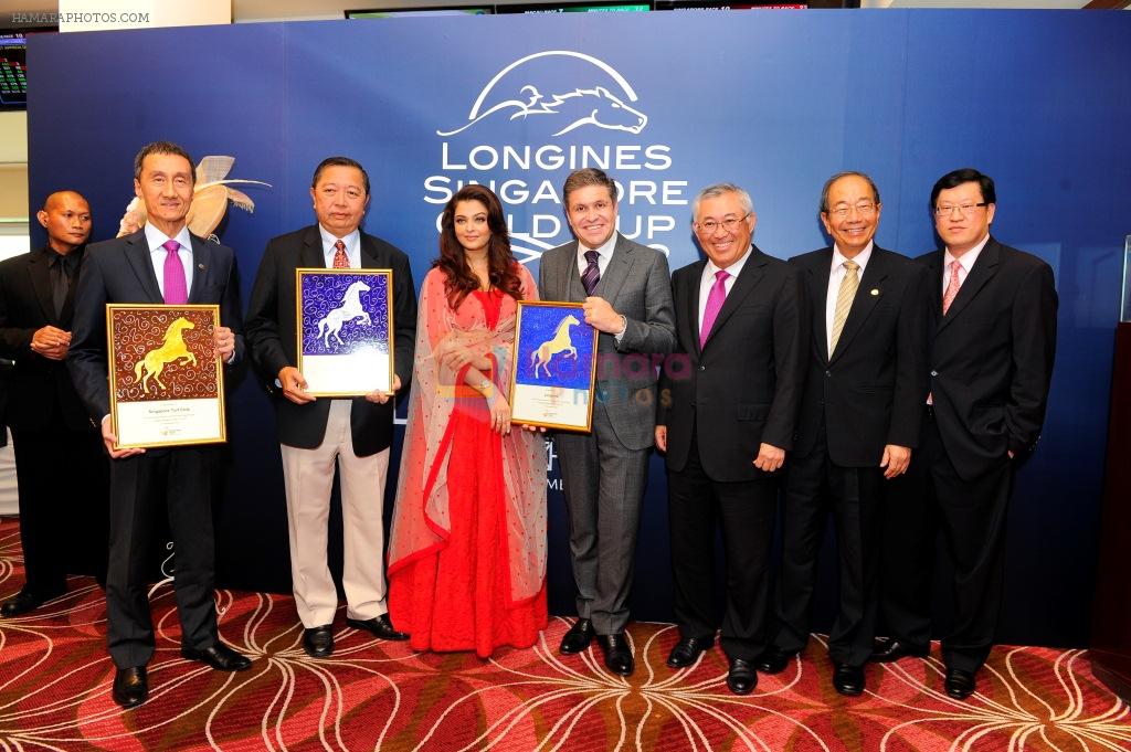 Aishwarya rai Bachchan at Longines Singapore Gold Cup 2012 on 11th Nov 2012