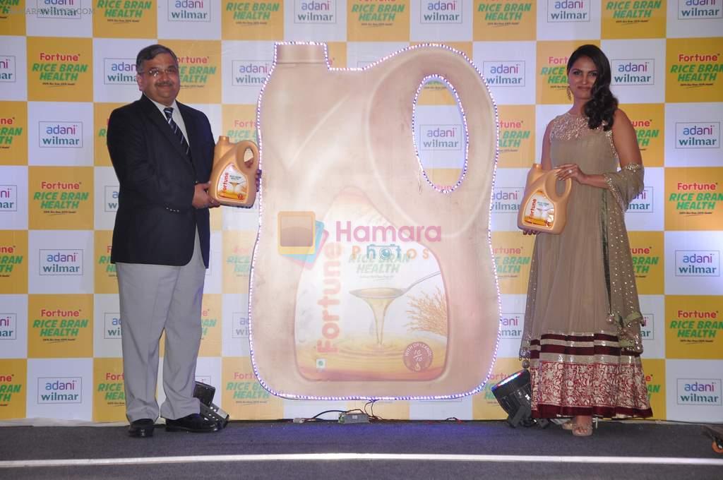 Lara Dutta launches Fortune oil in Taj Hotel, Mumbai on 22nd Nov 2012