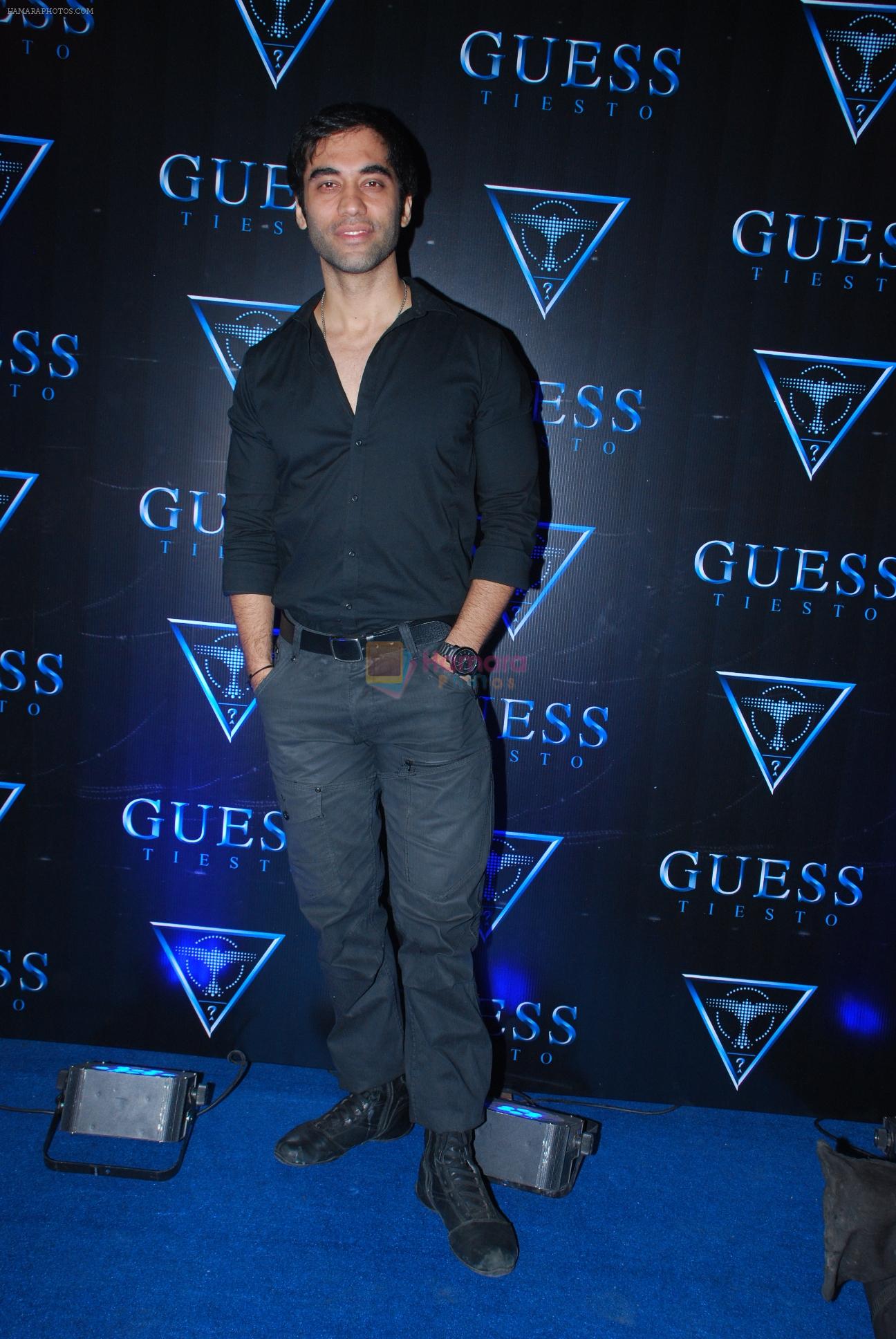 Kushal Punjabi at the launch of limited edition GUESS DJ TIesto collection in GUESS, Mumbai on 23rd Nov 2012