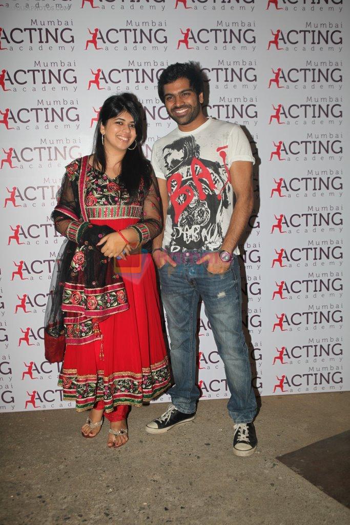 Sriram at Luv Israni's Mumbai Acting Academy launch in Andheri, Mumbai on 24th Nov 2012