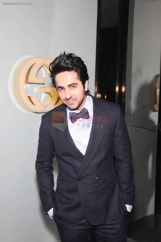 Ayushmann Khurrana at GUCCI celebrates the opening of its fifth store in India in Gurgaon on 23rd Nov 2012