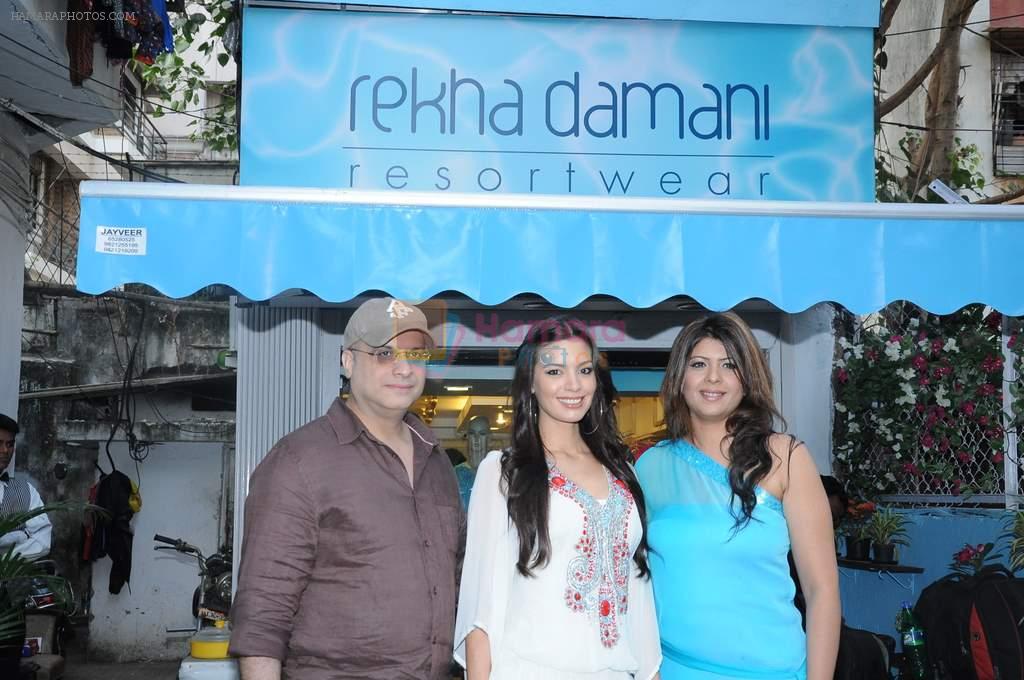 Mia Uyeda at Rekha Damani resort wear collection launch in Bandra, Mumbai on 25th Nov 2012