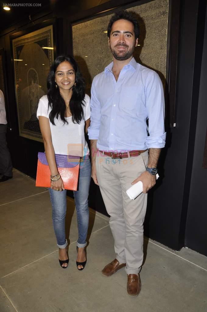 nayantara kilachand with cyrus mody at CAC Celebrates its 50th Anniversary with an Exhibition curated by Karan Grover on 29th Nov 2012
