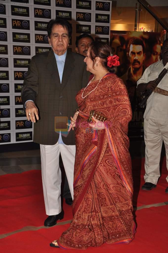 Dilip Kumar, Saira Banu at Talaash film premiere in PVR, Kurla on 29th Nov 2012