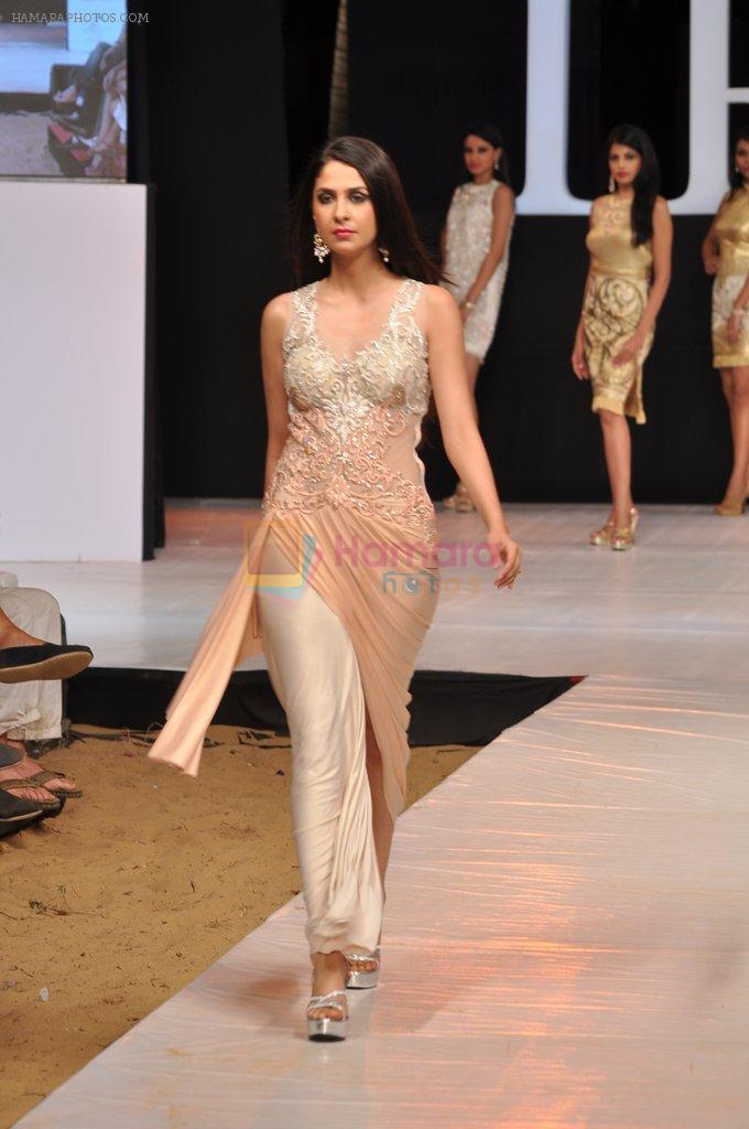 Model walk the ramp for Arjun and Anjalee Show at IRFW 2012 Day 3 in Goa on 30th Nov 2012