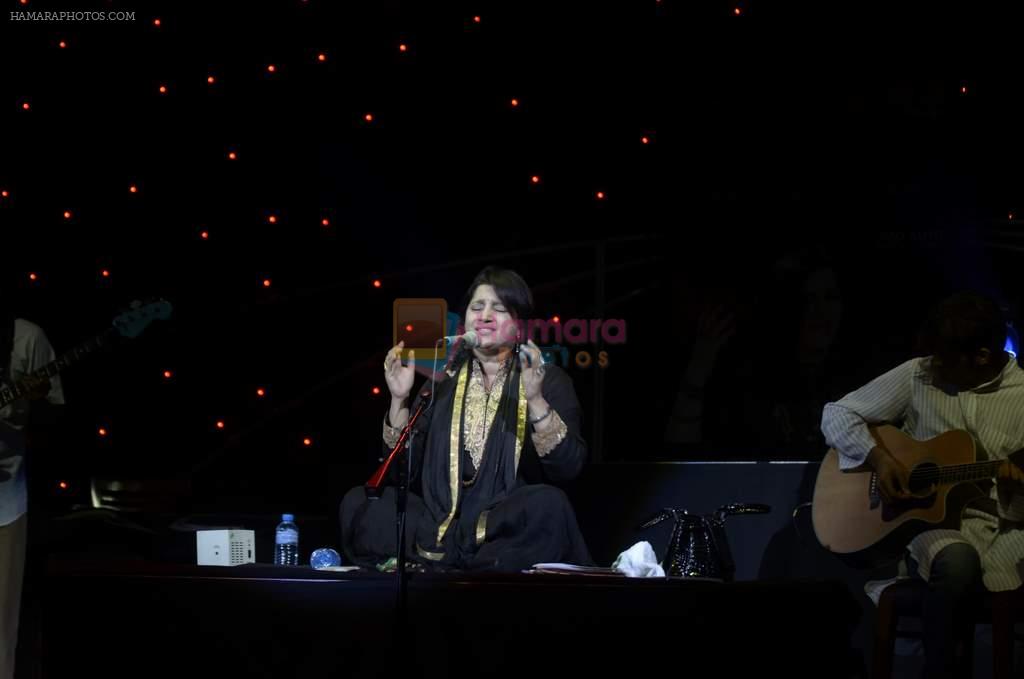 at Kavita Seth's live concert for Le Musique in  On board of Seven Seas Voyager cruise on 30th Nov 2012