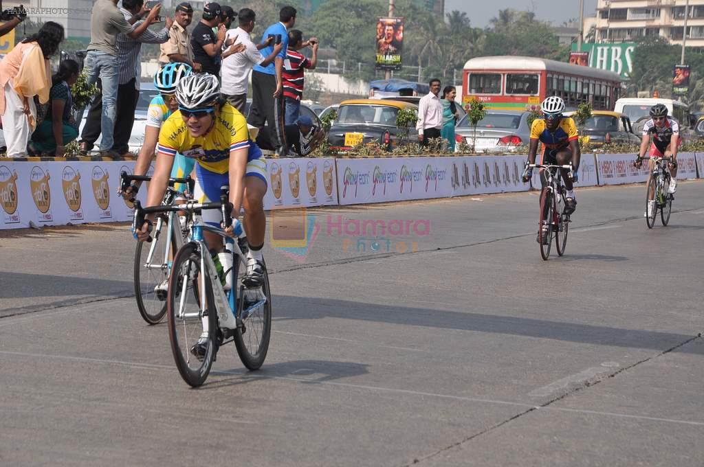 at Godrej Eon Tour De India race in NSCI on 2nd Dec 2012