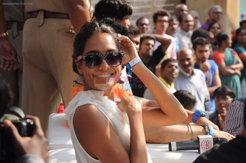 Lisa Haydon at Red Bull race in Mount Mary on 2nd Dec 2012