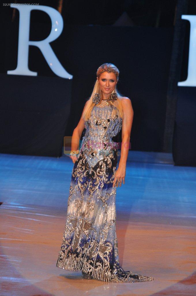Paris Hilton walk the ramp for Shane & Falguni Show at IRFW 2012 in Goa on 1st Dec 2012