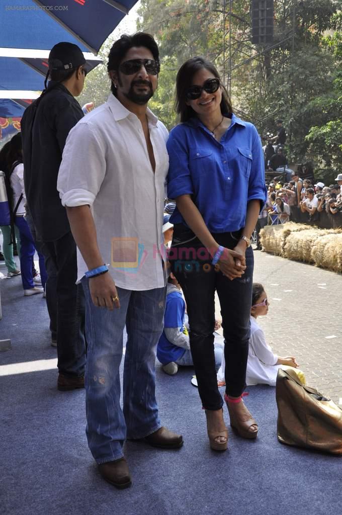 Arshad Warsi, Maria Goretti at Red Bull race in Mount Mary on 2nd Dec 2012