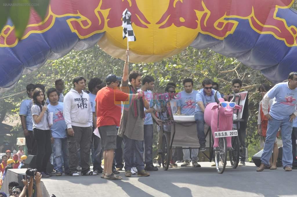 Imran Khan at Red Bull race in Mount Mary on 2nd Dec 2012