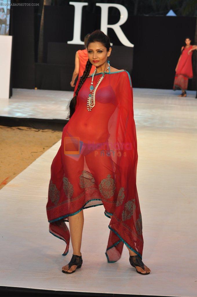 Model walk the ramp for Shruti Sancheti Show at IRFW 2012 in Goa on 1st Dec 2012