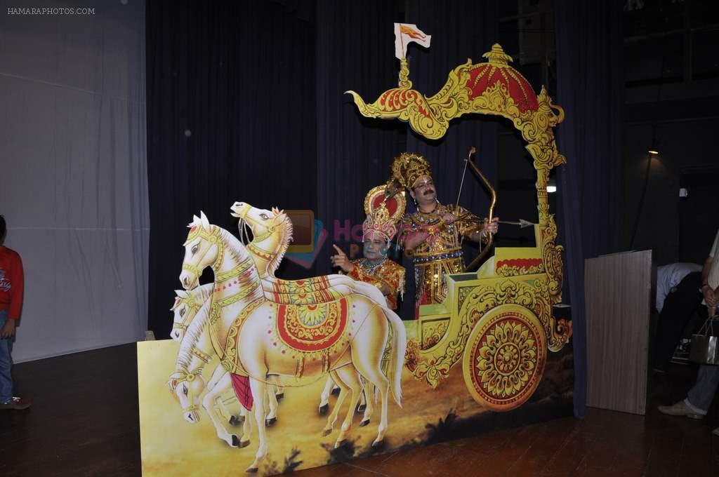 Anup Jalota dressed as Lord Krishna at Bhagwad Gita album launch in Isckon, Mumbai on 6th Dec 2012