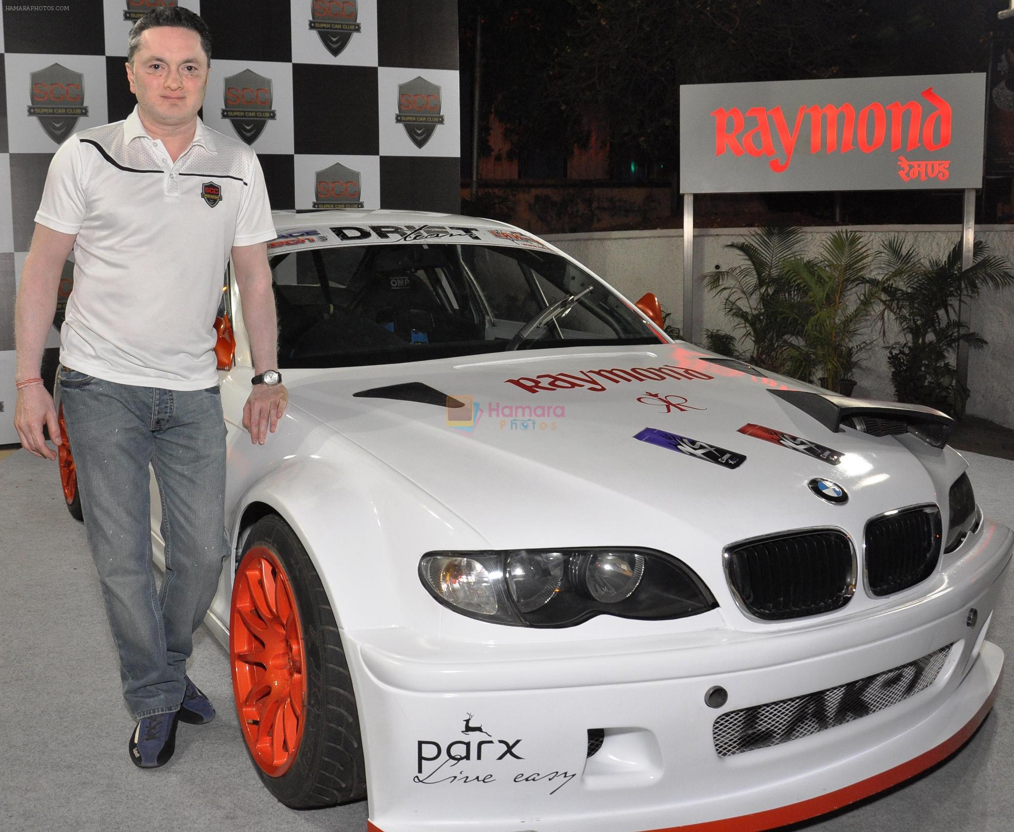 Gautam Singhania unveils India's first drifting car in Mumbai on 7th Dec 2012