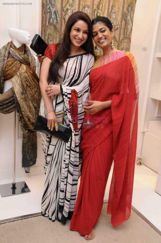 Tisca Chopra & Sonia Shetty at Masaba announced as Fashion Director of Satya Paul brand in Mumbai on 7th Dec 2012