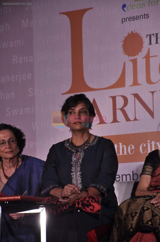 Shabana Azmi at Times Literature Festival day 2 in Mumbai on 8th Dec 2012