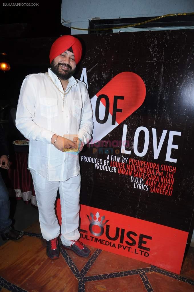Daler Mehndi at the launch of Sara Khan's production House Louise Multimedia Pvt Ltd with the announcement of her film A capsule of love on 8th Dec 2012