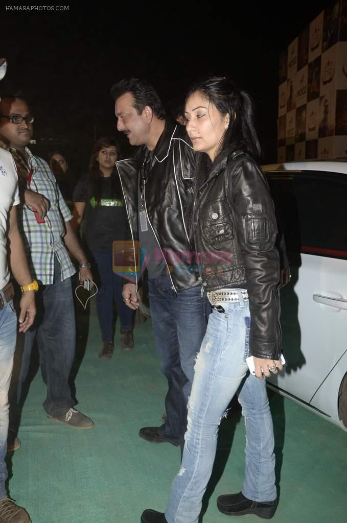 Sanjay Dutt, Manyata Dutt at Guns N Roses concert in Mumbai on 9th Dec 2012