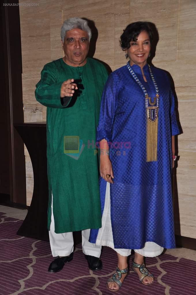 Shabana Azmi, Javed Akhtar at Talaash success bash in J W Marriott, Mumbai on 10th Dec 2012