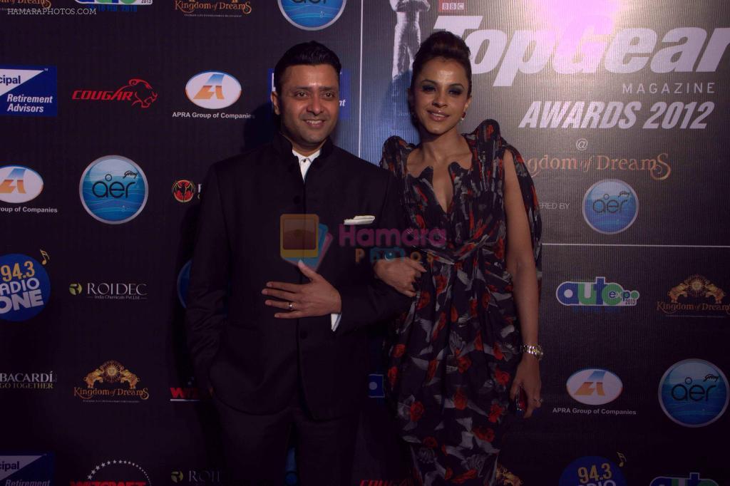 Ash Chandler & Mansi Scott hosted the TopGear Magazine India Awards 2012