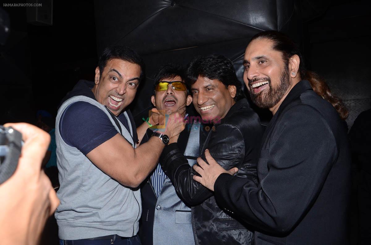 Vindu, KRK, Raju Srivastav at Sambhavna Seth's birthday bash in Club Escape, Mumbai on 12th Dec 2012