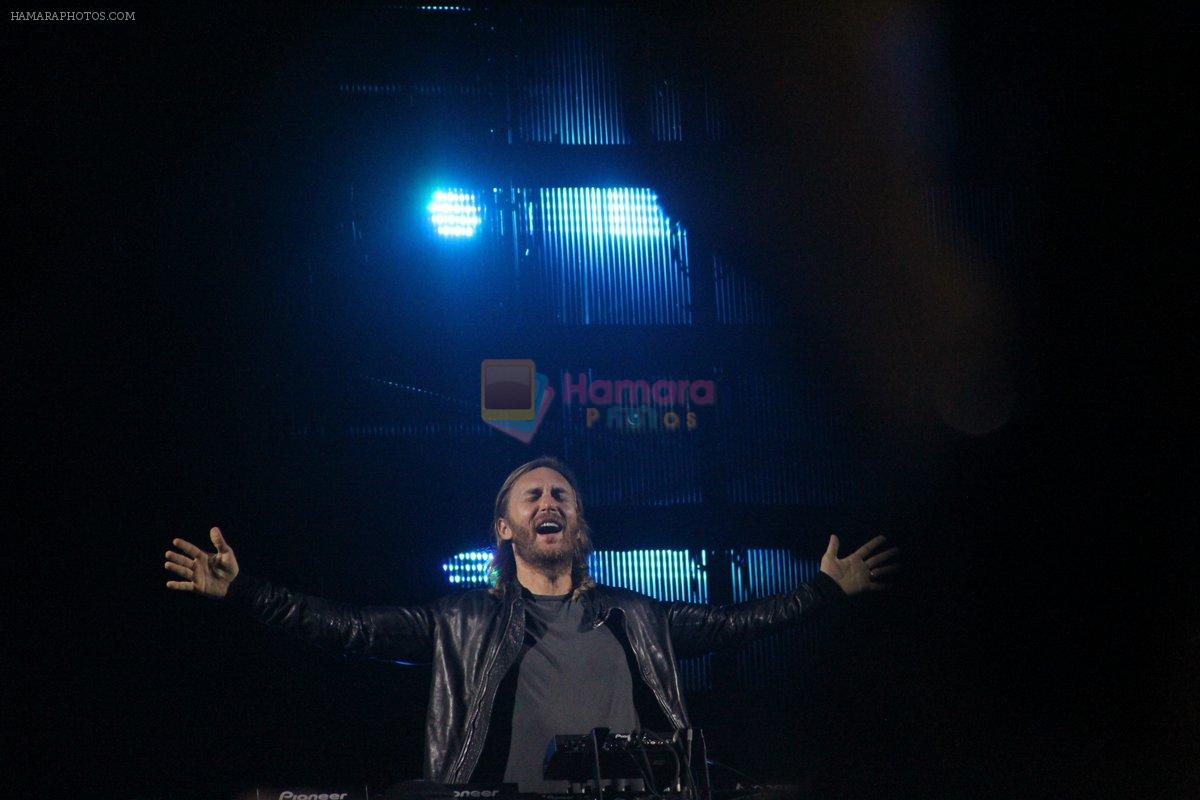 David Guetta performs at Goa on 12th Dec 2012