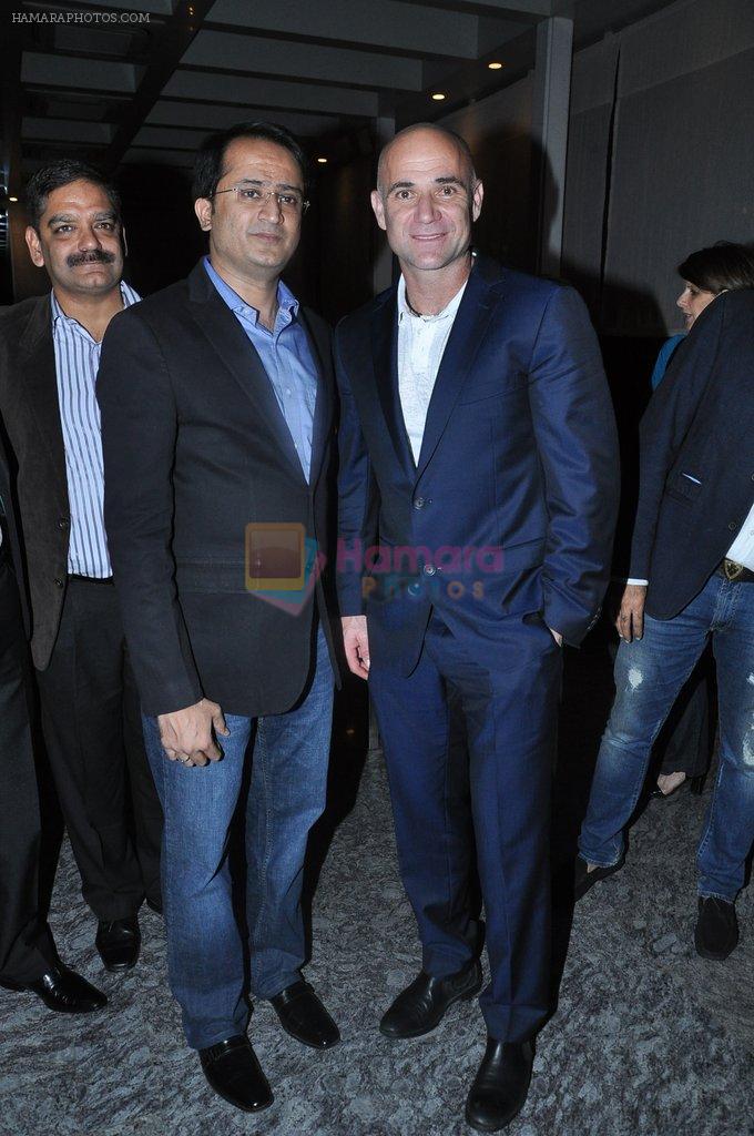 Andre Agassi at Dinner in honour of Andre Agassi in Four Seasons, Mumbai on 12th Dec 2012