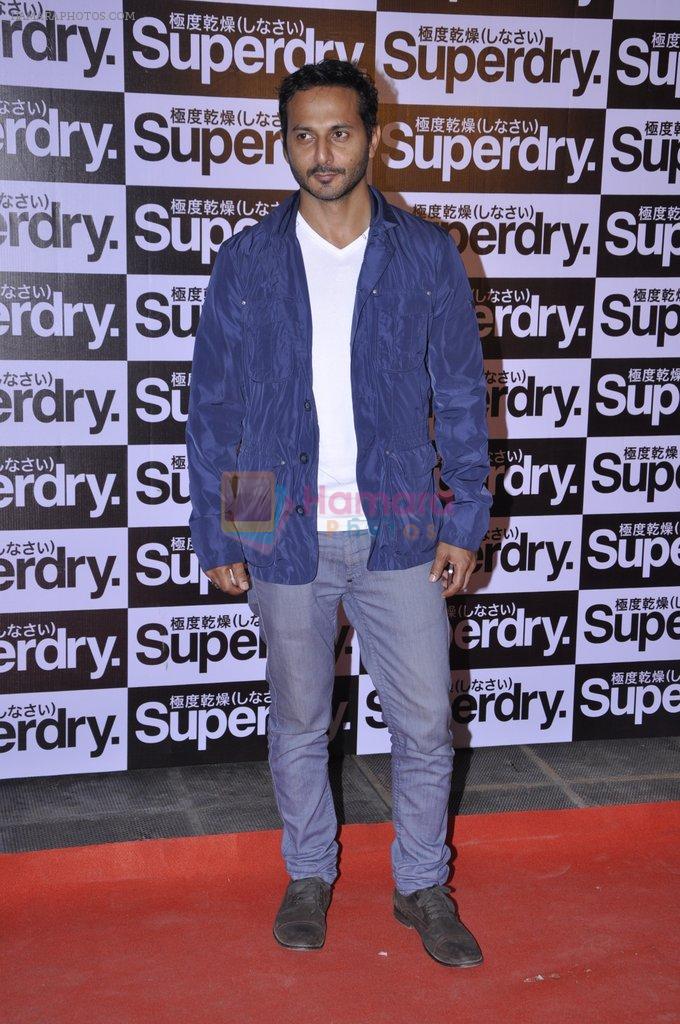 Nikhil Chinappa at the Launch of Superdry in Palladium, Mumbai on 13th Dec 2012
