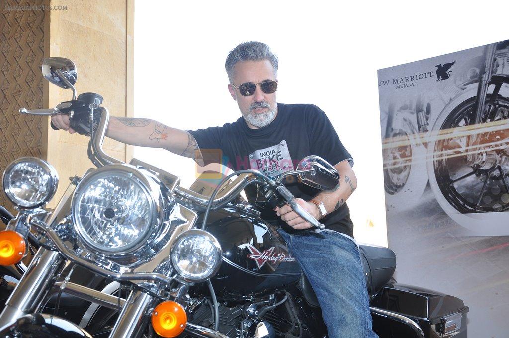 at Biker's brunch hosted by JW Marriott in Juhu, Mumbai on 15th Dec 2012