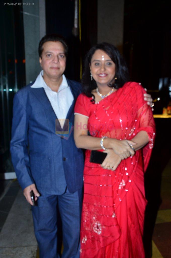 Jatin Pandit at Durga jasraj's daughter Avani's wedding reception with Puneet in Mumbai on 16th Dec 2012