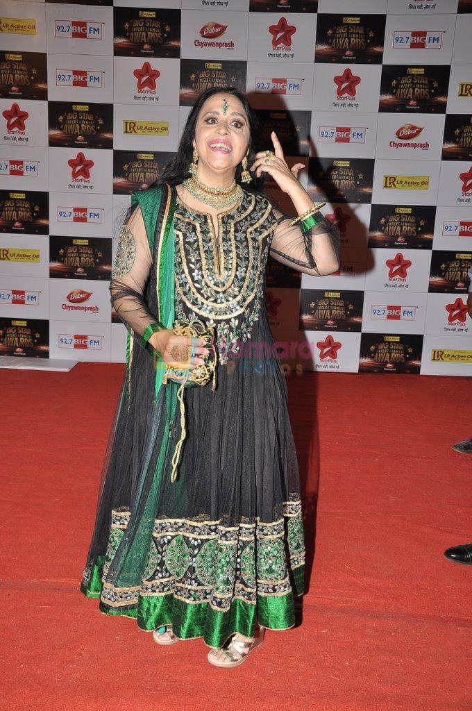 Ila Arun at Big Star Awards red carpet in Mumbai on 16th Dec 2012