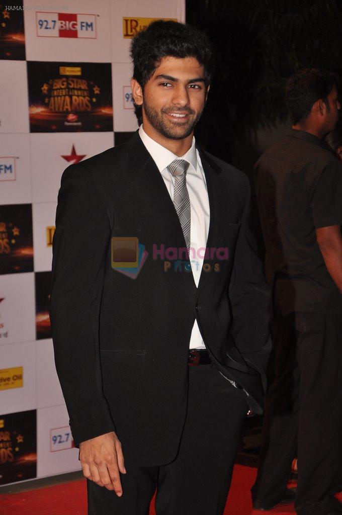 Taaha Shah at Big Star Awards red carpet in Mumbai on 16th Dec 2012,1