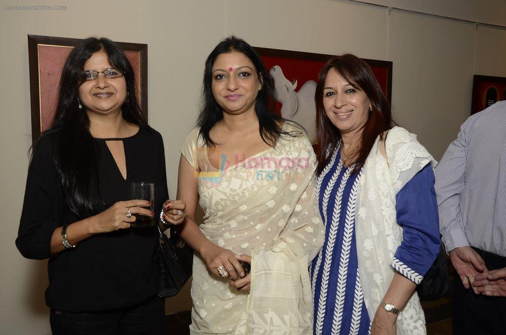 at Bharat Tripathi art exhibition in Musuem Art Gallery on 19th Dec 2012