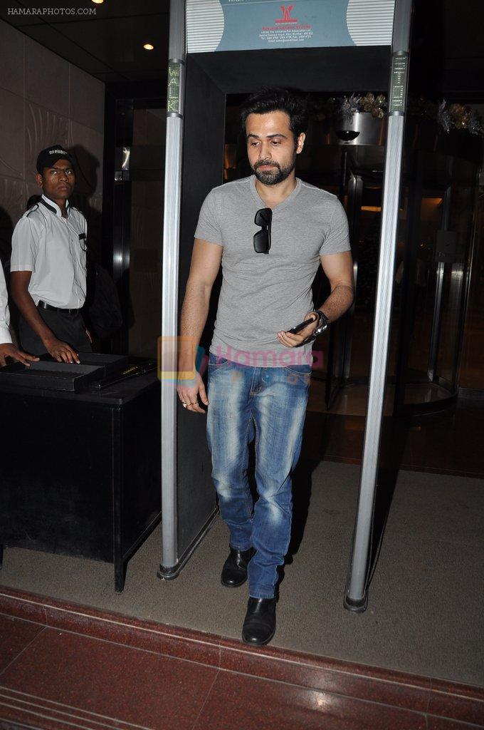 Emraan Hashmi snapped at Novotel, Mumbai on 19th Dec 2012