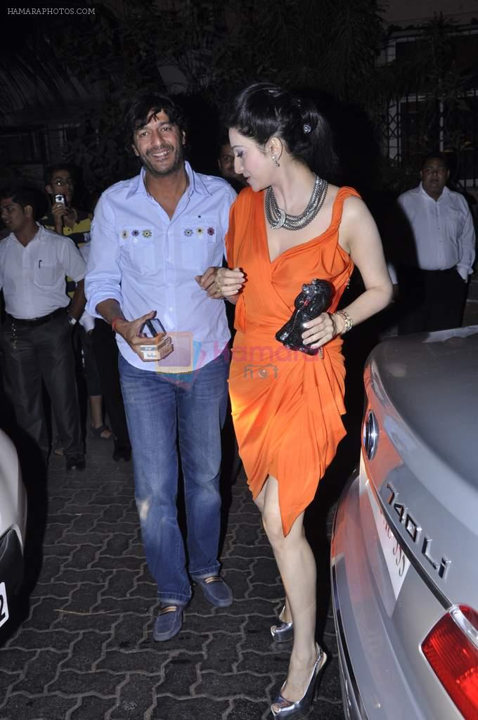 Chunky Pandey at Anu and Sunny Dewan's bash in Mumbai on 24th Dec 2012,