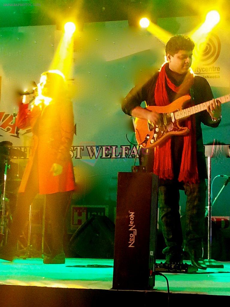 Sona Mohapatra performs at Siliguri on 25th Dec 2012