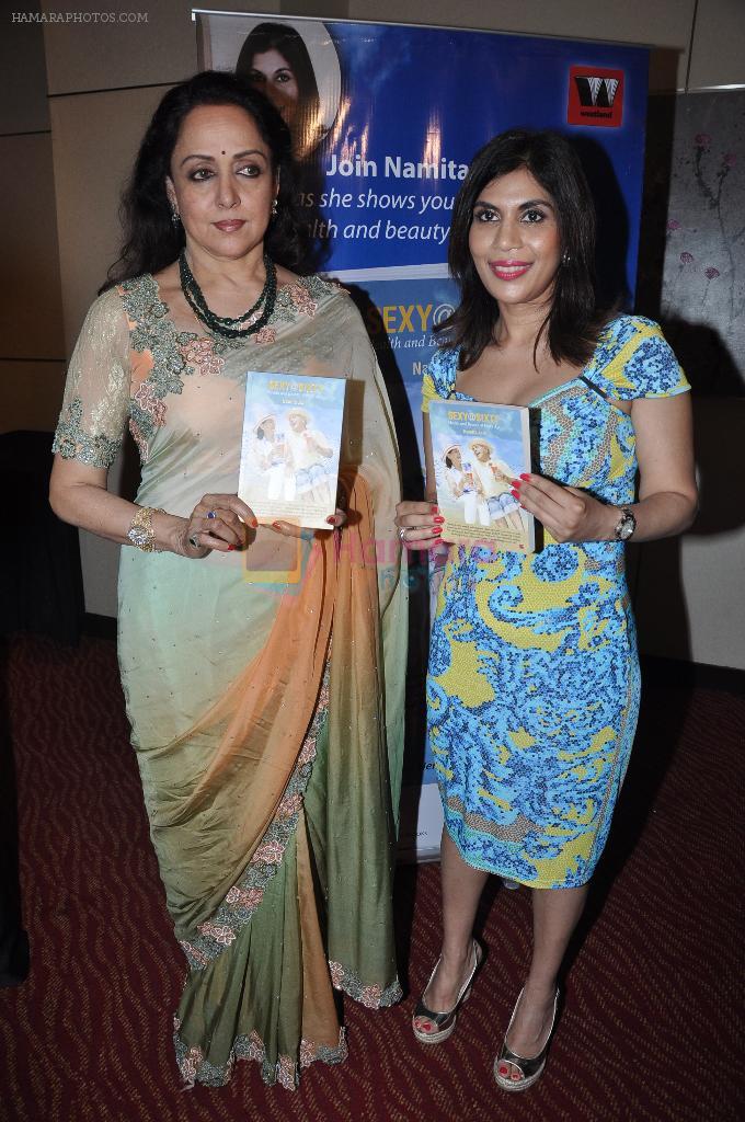 hema malini at book launch sexy at sixty