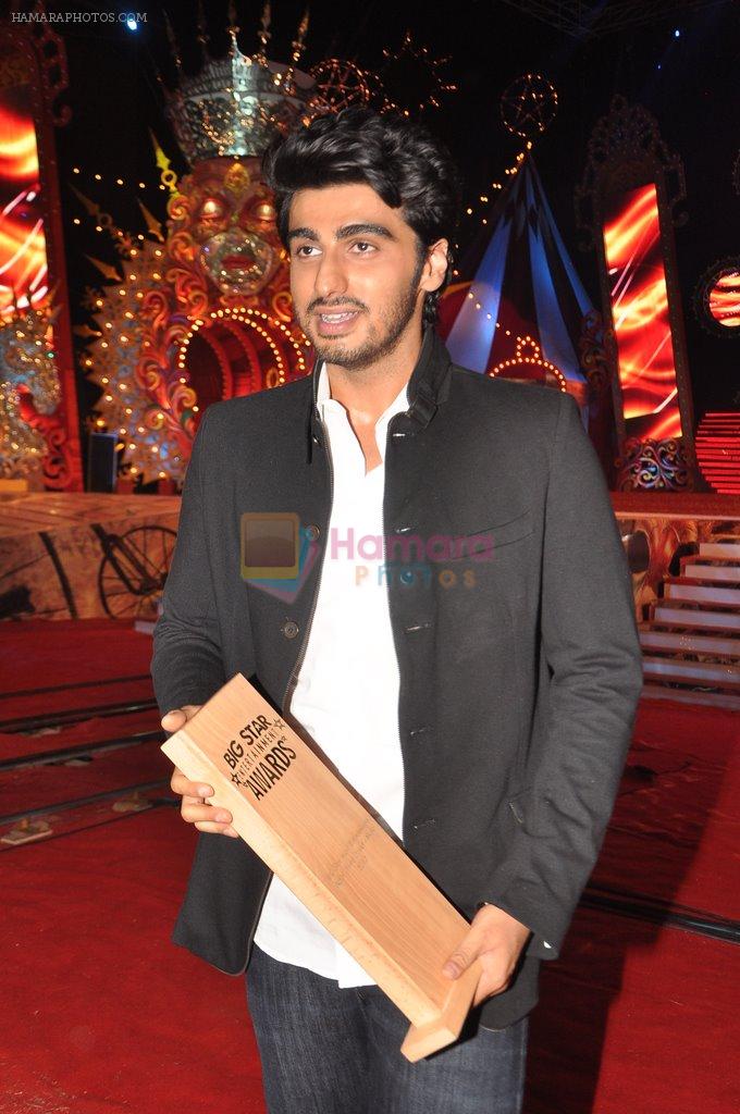 Arjun Kapoor at Big Star Awards on 16th Dec 2012