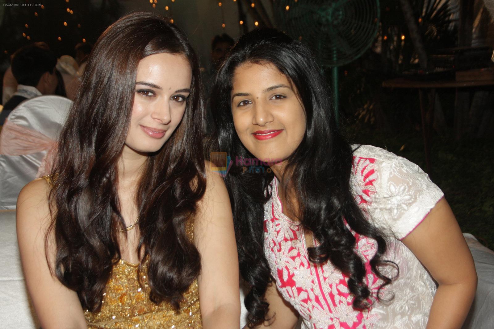 Evelyn Sharma at R N Singh's Birthday Party on 1st Jan 2013