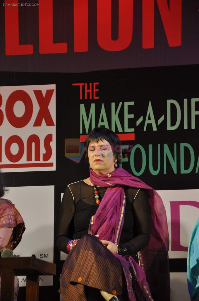 at the Press conference of 1 BILLION RISING - INDIA 2013 in Mumbai on 4th Jan 2013