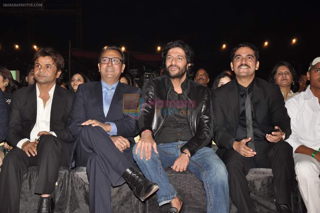 Rajpal Yadav, Gulshan Grover, Chunky Pandey at Police show Umang in Mumbai on 5th Jan 2013