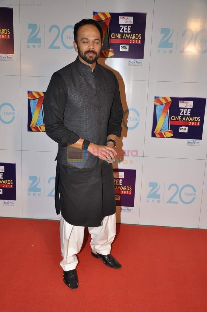 Rohit Shetty at Zee Awards red carpet in Mumbai on 6th Jan 2013