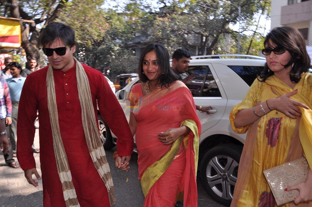 Vivek Oberoi at Shaad Ali's Wedding in Bandra, Mumbai on 6th Jan 2013