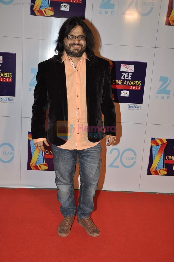 Pritam Chakraborty at Zee Awards red carpet in Mumbai on 6th Jan 2013